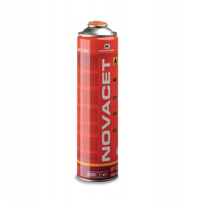 GAS CARTRIDGE NOVACET CYLINDER 600ML