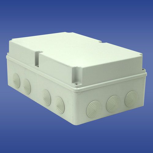 Elektro-Plast Puszka natynkowy hermetyczna pusta z membranami 348 x 228mm IP65 PH-5A.3 szary (28.53)