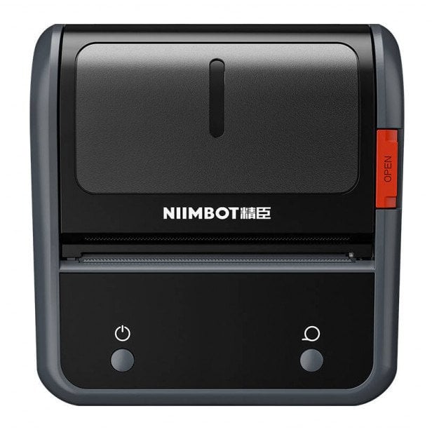 Drukarka etykiet Niimbot B3S Smart Mobilna Drukarka Etykiet, Czarny + Rolka Etykiet (1AE12231604)