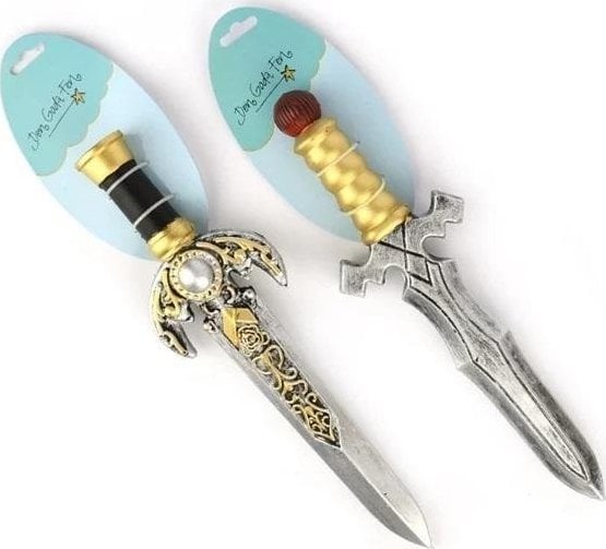 Piankowy miecz rycerza 33cm MIX