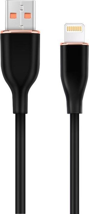 Kabel USB 2.0 AM/8-pin lightning M 1.5m Gembird czarny one size