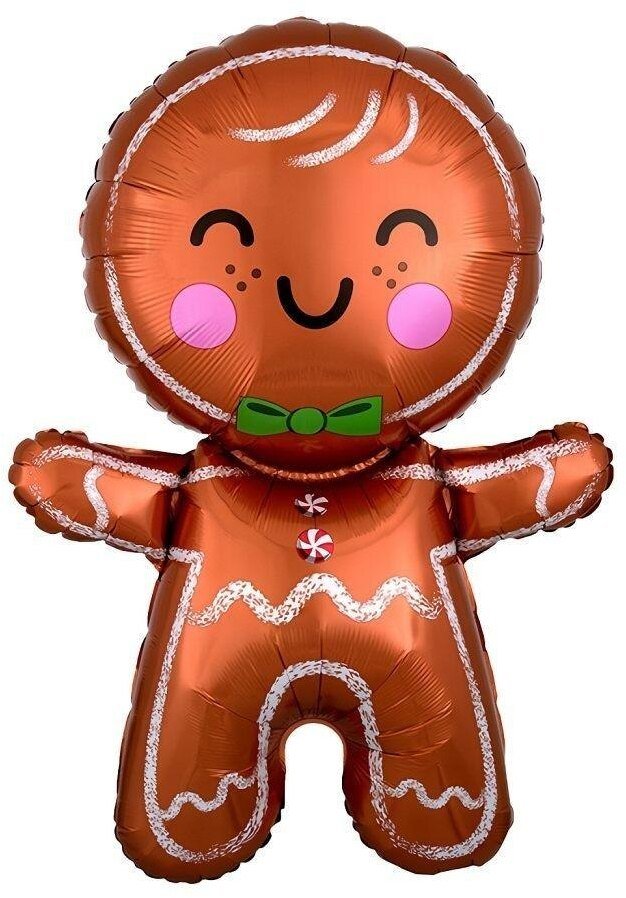 Balon foliowy Piernikowy ludzik 39x54cm