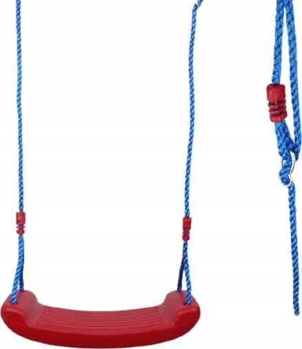Huśtawka AllForBaby Huśtawka plastikowa mocna multicolor czerwona (3004-MULTI)