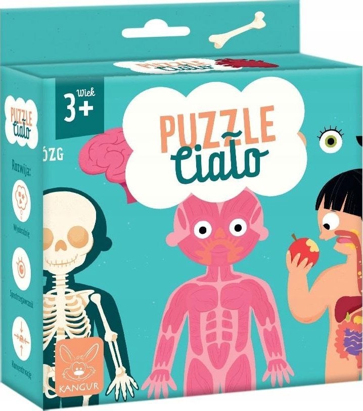 Kangur Puzzle Ciało Człowieka 3+ 41589