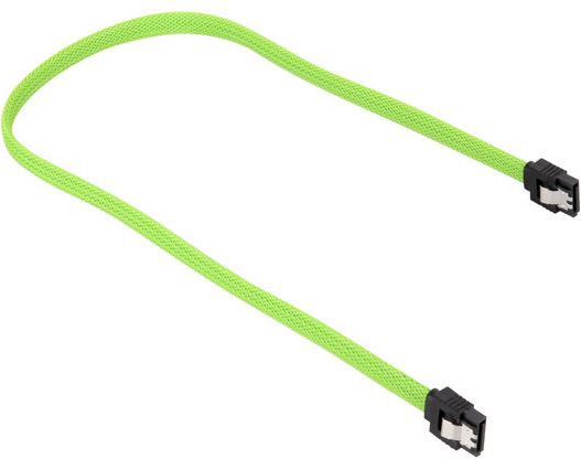 Sharkoon SATA - SATA, 0.3m, Jasnozielony (4044951016624)