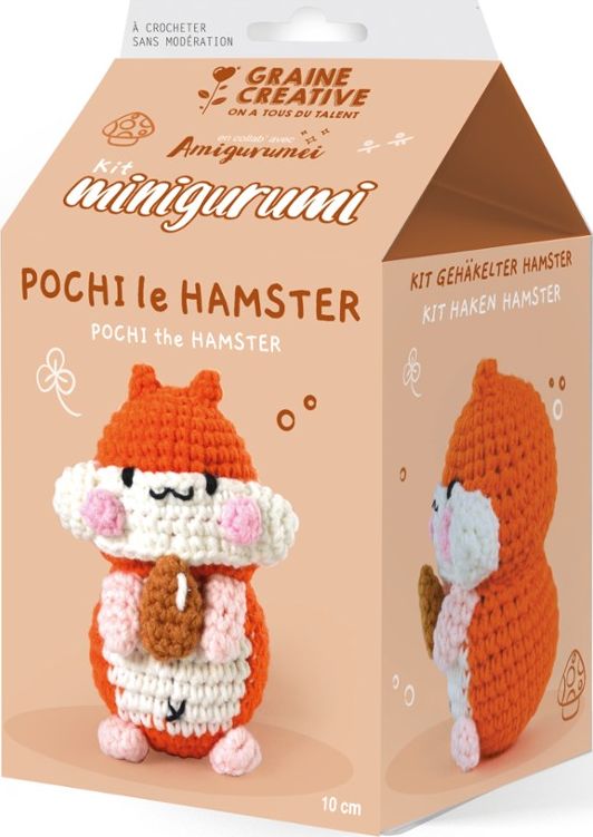 Graine Creative Zestaw do Szydełkowania Chomik