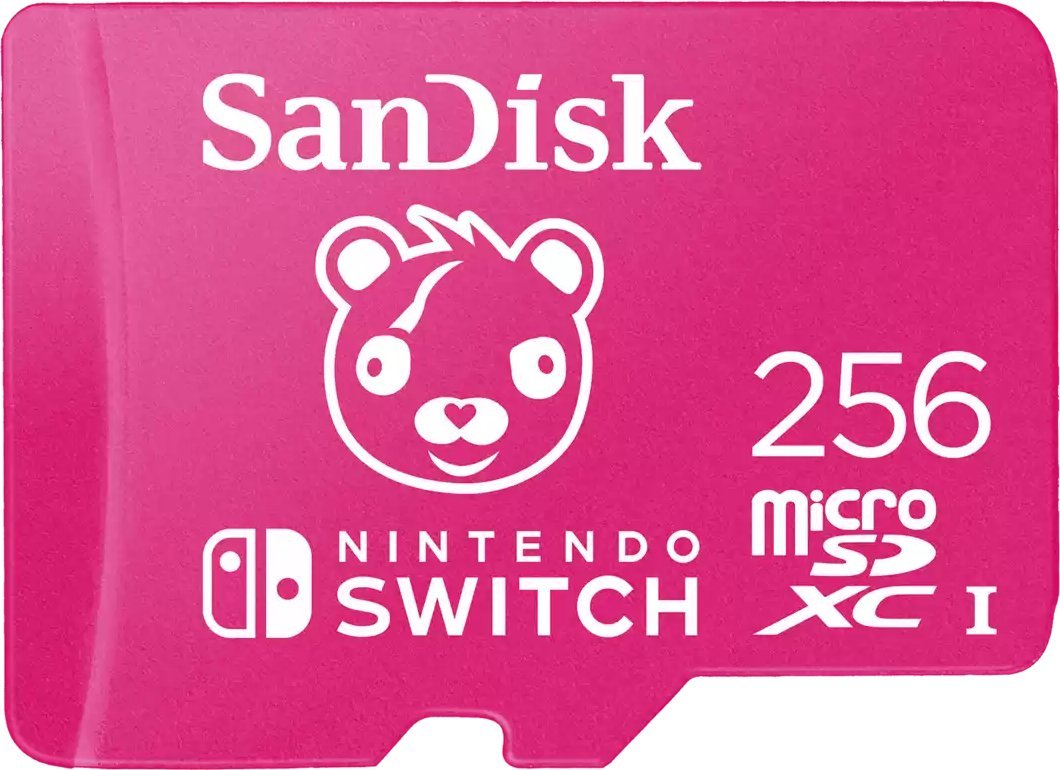 Karta SanDisk Nintendo Switch Fortnite MicroSDXC 256 GB Class 10 UHS-I/U3 (002154730000)