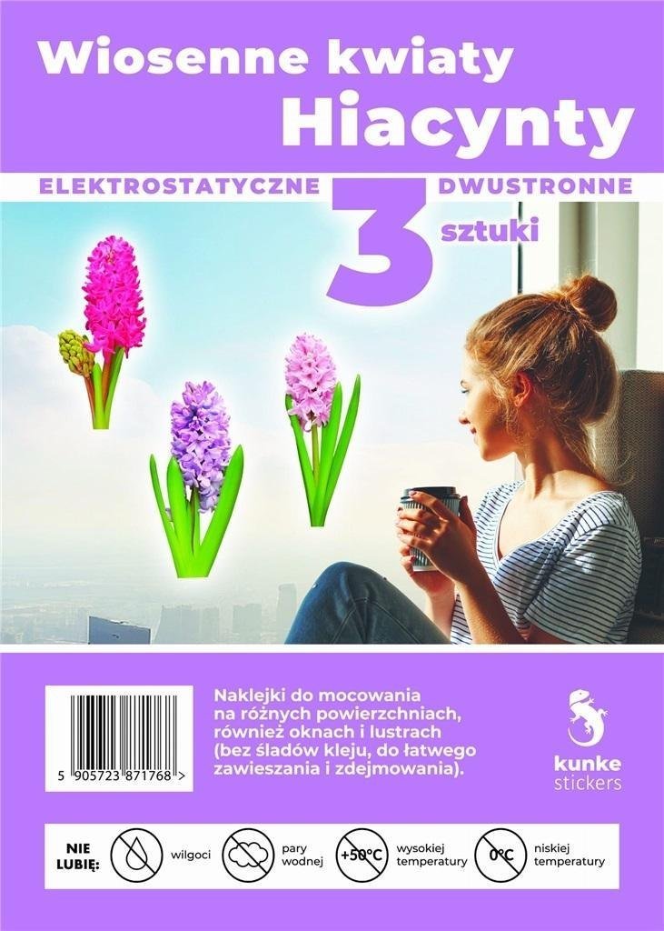 Wiosenne kwiaty Hiacynty 3szt