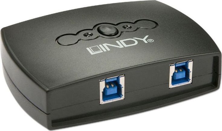 Przełącznik Lindy USB 3.0 Switch 2 Port - 43141