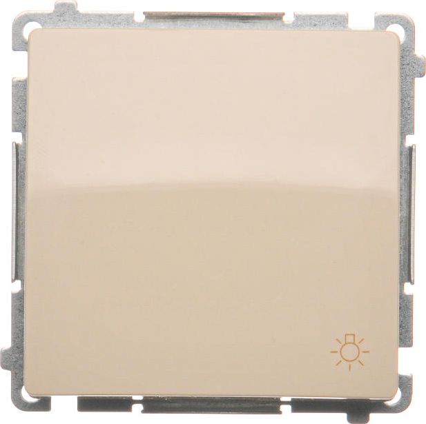 Kontakt-Simon Przycisk światło beżowy - BMS1.01/12