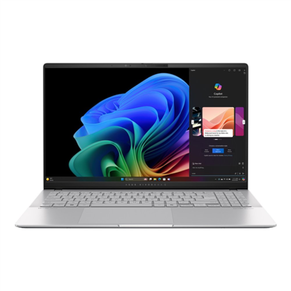 Asus Vivobook S S5507QA-MA112W | Cool Silver | 15.6 " | OLED | 3K | 2880 x 1620 pixels | Glossy | Snapdragon X Elite | X1E 78 100 | 32 GB | LPDDR5X |
