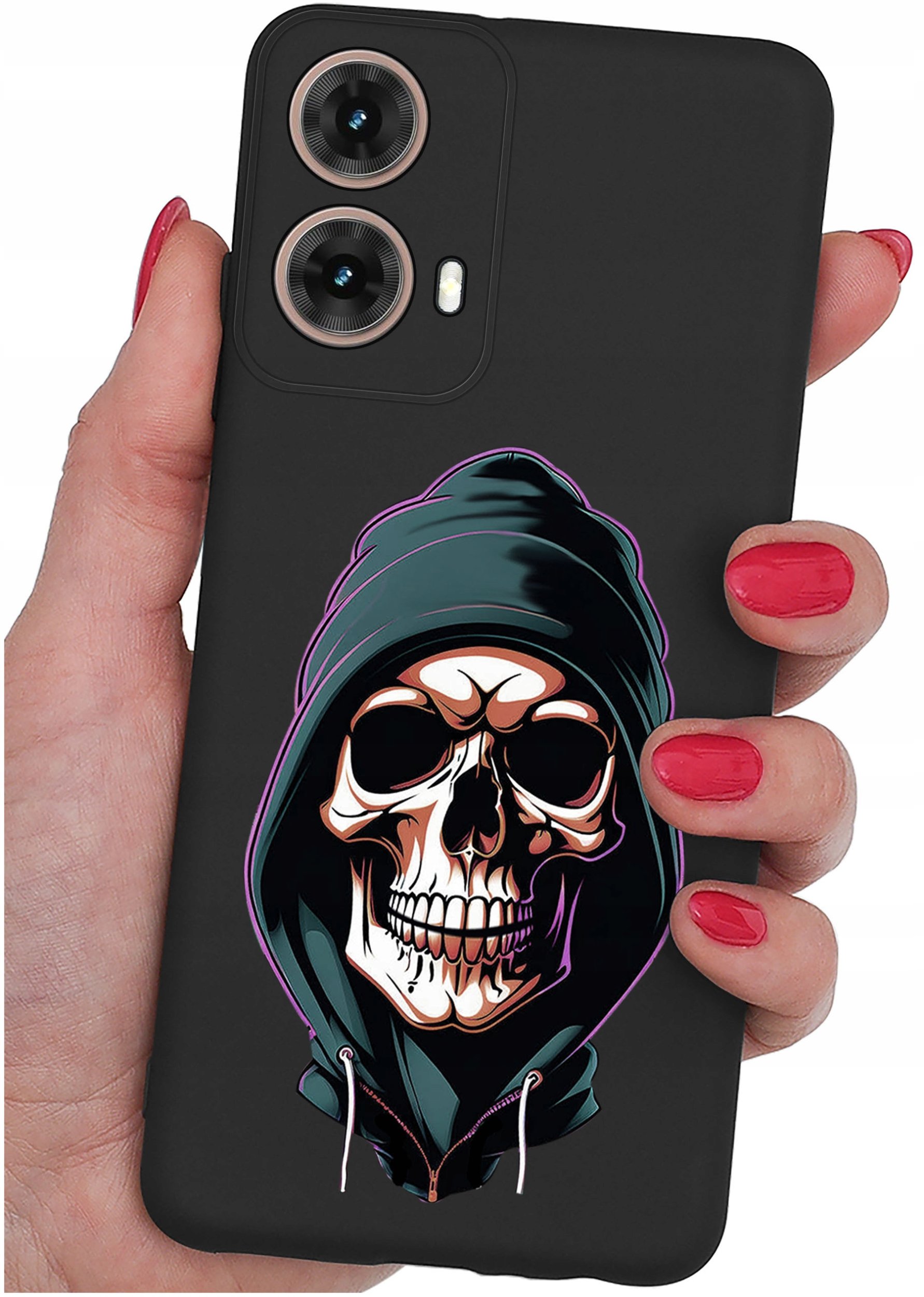 Etui do Motorola Moto G85 5G WZORY |SILIKONOWE MATT CASE