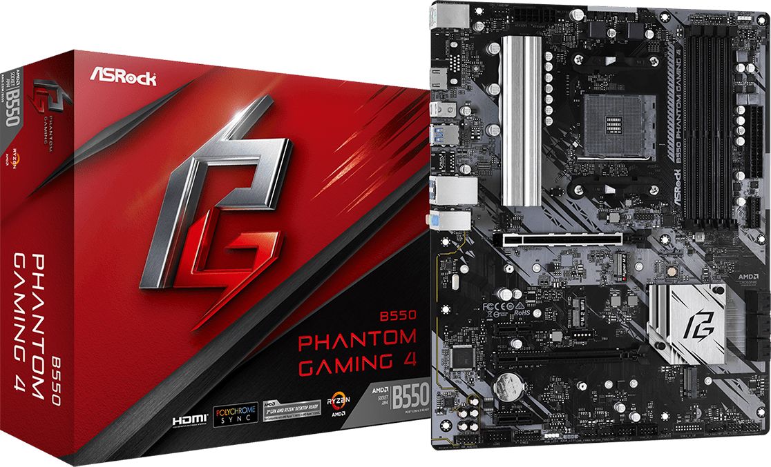 Płyta główna ASRock B550 PHANTOM GAMING 4