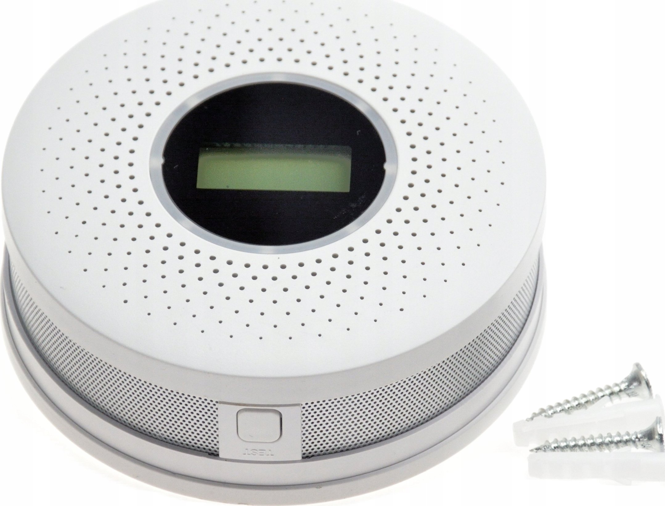 BEZPRZEWODOWY CZUJNIK CZADU DYMU TLENKU WĘGLA ALARM DŹWIĘKOWY CERTYFIKOWANY