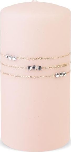 Pigmejka Pl Pudrowy Róż Świeca Kolia Mat Walec Średni Fi7 uniwersalny