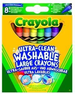 Crayola Duże zmywalne kredki 8 sztuk (GXP-580097)