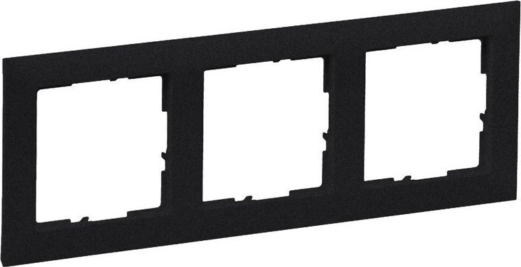 Legrand SUNO Ramka trzykrotna czarna 721523