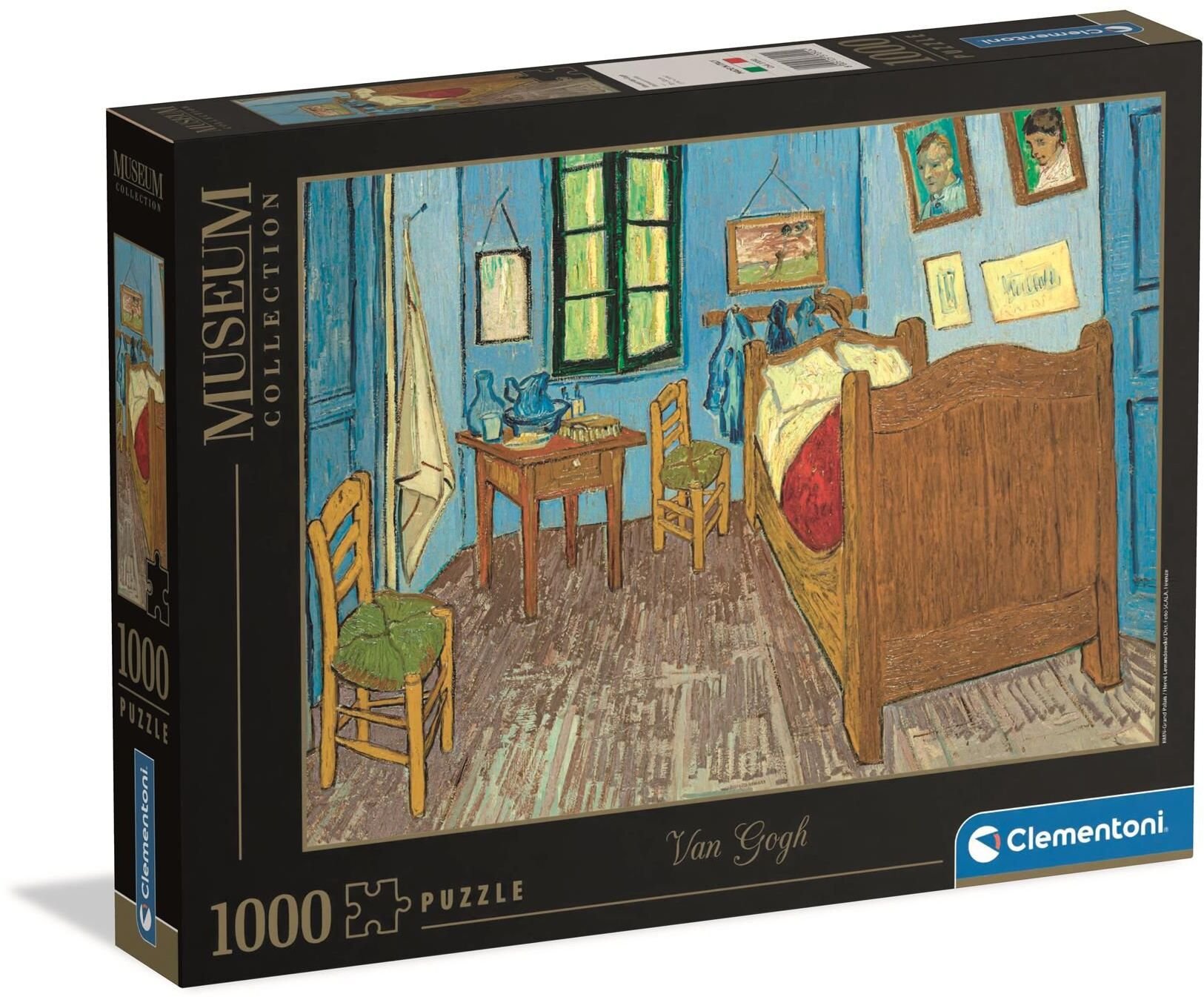 Clementoni Puzzle Museum - Vincent van Gogh: Pokój w Arles 1000 elementów (37092)