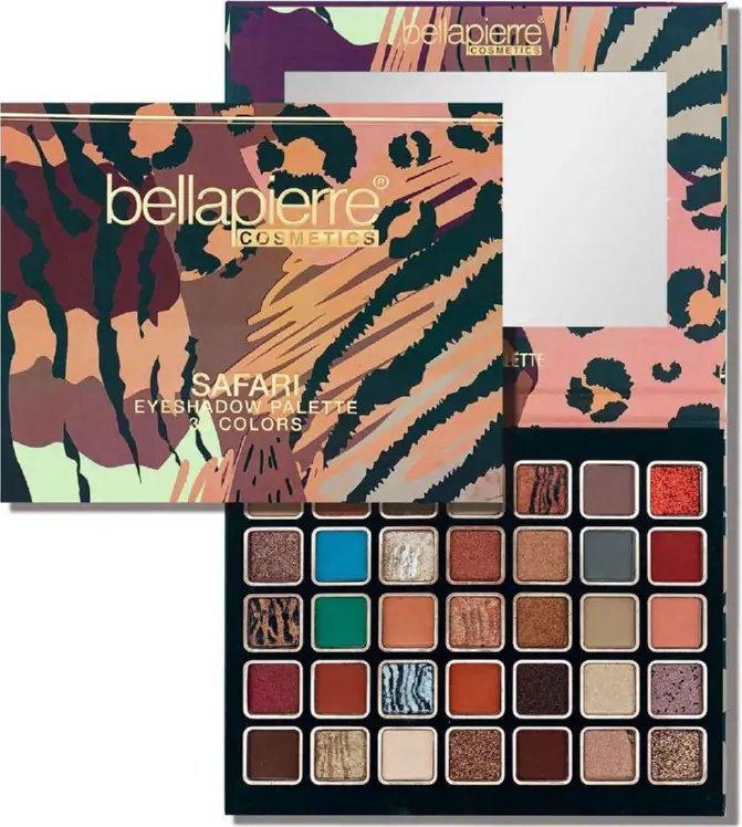 Bella Pierre Akių šešėlių paletė Safari Eyeshadow Palette TEP035, 35 spalvos