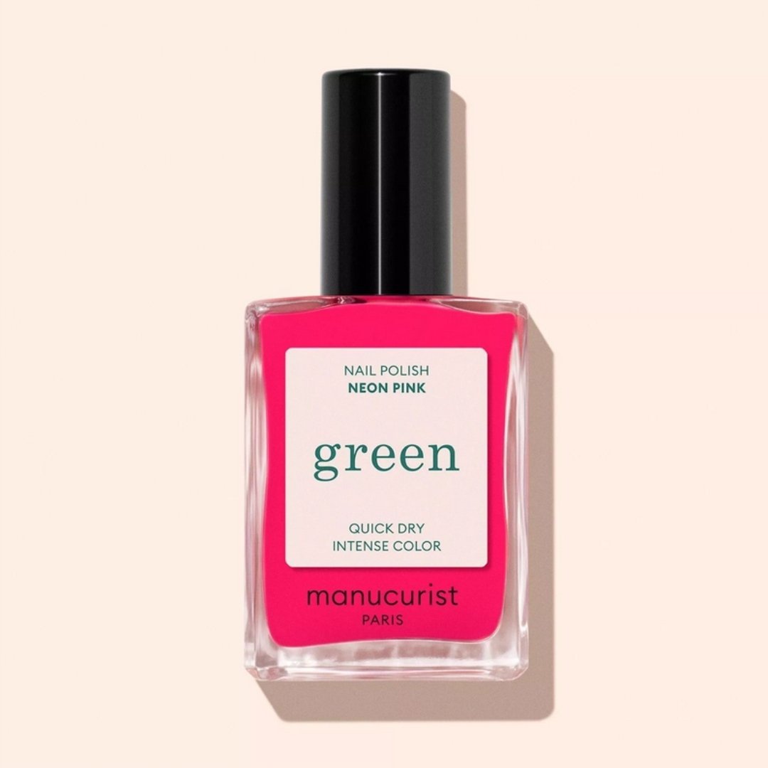 MANUCURIST_Green Nail Polish lakier do paznokci Neon Pink 15ml