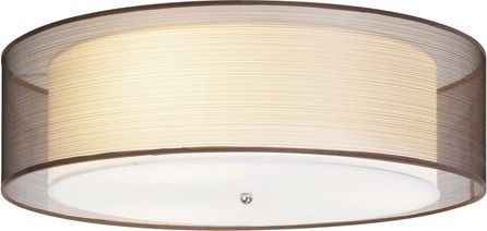 Lampa sufitowa Rabalux Nowoczesny plafon sufitowy brązowy Rabalux Anastasia 2634