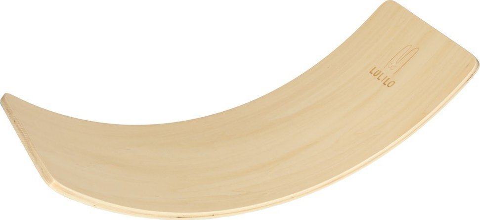 Deska do balansowania balansowa bujak z filcem dla dzieci LULILO Ajlo z turkusowym filcem