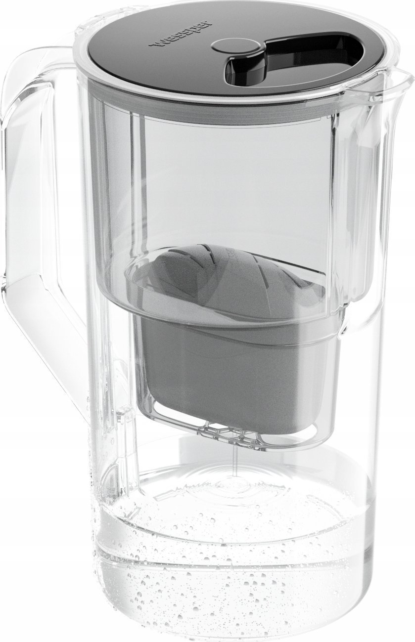 Dzbanek filtrujący Wessper AquaMax Basic czarny