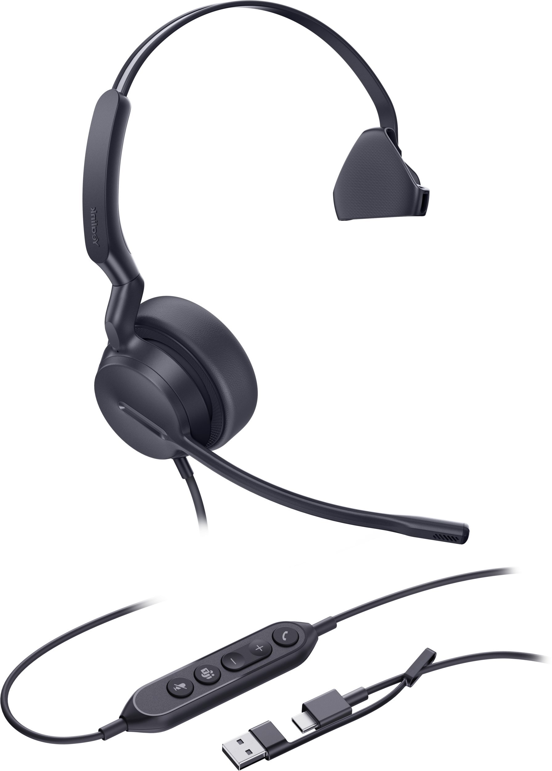 Słuchawki Yealink Headset UH42 Mono Teams USB-C/A