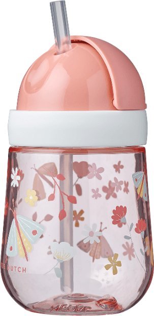 Mepal Kubek ze słomką MIO Flowers & Butterflies 300ml 108014065243