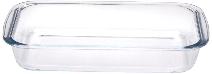 Alpina - Szklane naczynie żaroodporne do pieczenia prostokątne 29,5x17,5x5 cm 1.6 L