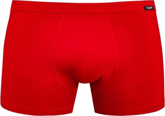 Teyli Bokserki męskie bawełniane Levi czerwone 3XL Czerwony