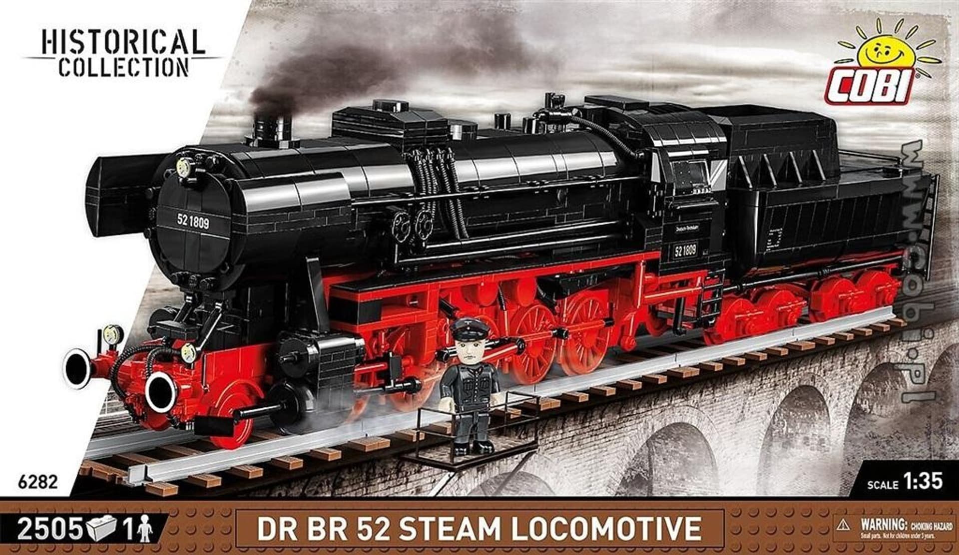 Cobi Historical Collection DR BR 52 Steam Locomotive