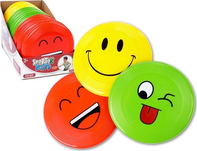 FRISBEE DLA DZIECI ZABAWKA LATAJĄCY DYSK GRA KOLOR