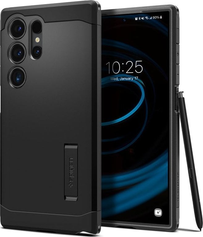 Spigen Etui Tough Armor, black - Samsung Galaxy S24 Ultra