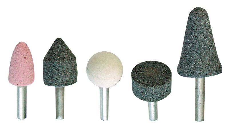 Mega Kamienie szlifierskie trzpień 6mm zestaw 5szt. - 44905