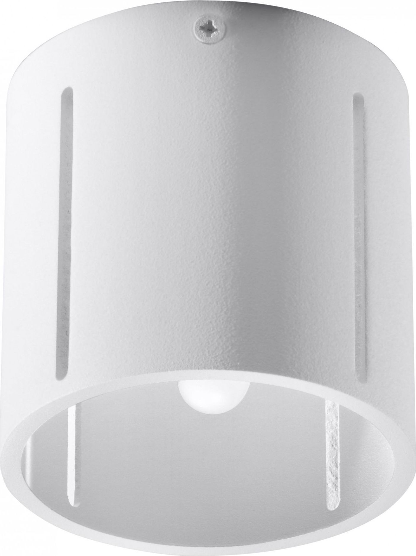 Lampa sufitowa Lumes Nowoczesny okrągły plafon LED E803-Iner - biały