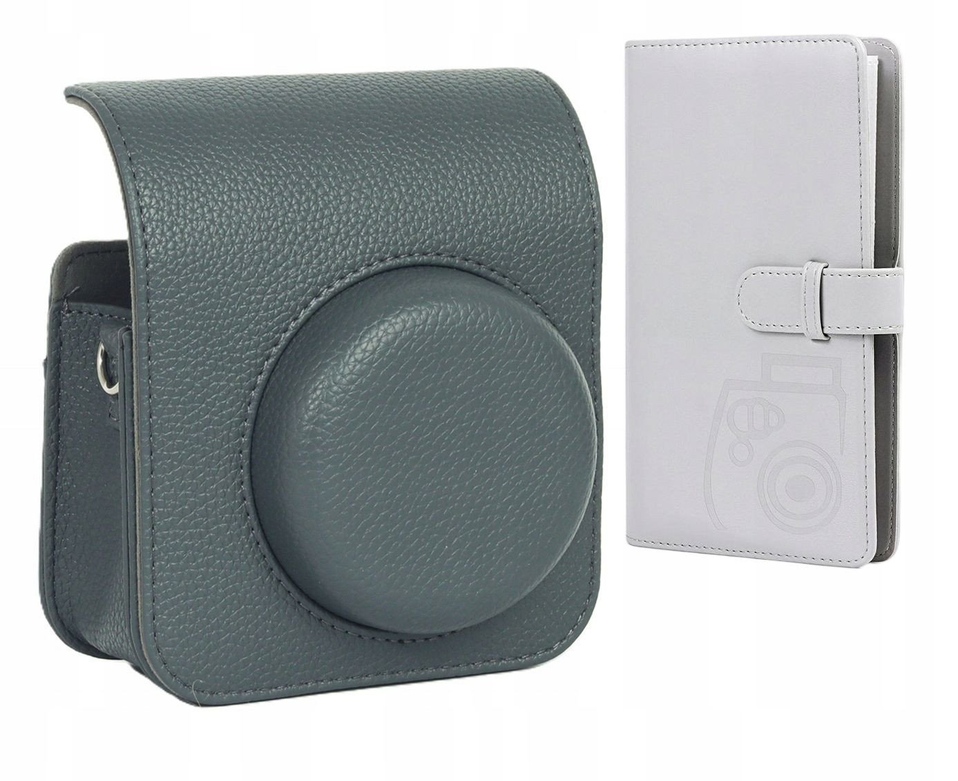 Futerał Etui Pokrowiec Do Fuji Fujifilm Instax Mini 41+ Album Na 96 Zdjęć / Szary