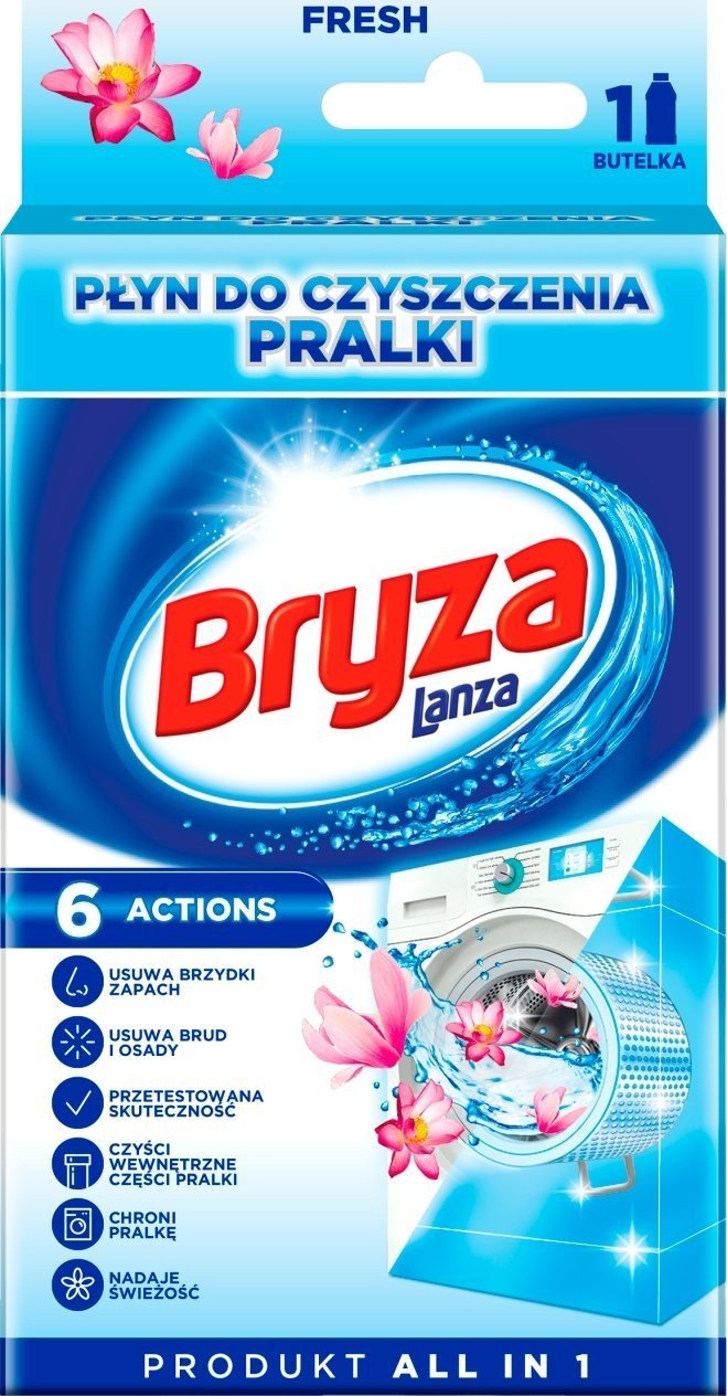 Osram Bryza świeży płyn do czyszczenia pralki czyścik środek usuwa brud 250 ml