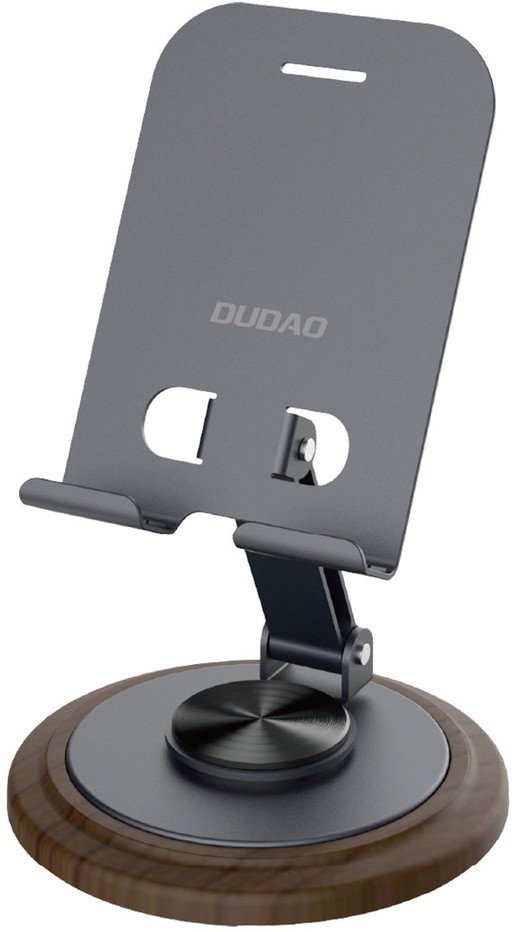 Podstawka do telefonu Dudao F17M 360° metalowa - szara