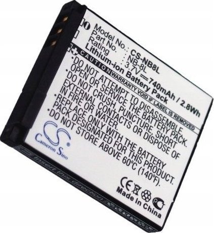 Akumulator Cameron Sino Akumulator Bateria Typu Nb8l / Nb-8l Do Canon