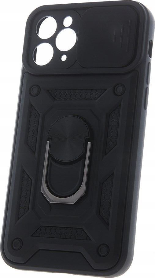 ETUI DEFENDER SLIDE CASE DO IPHONE 16 6,1' CZARNA NAKŁADKA ETUI PLECKI
