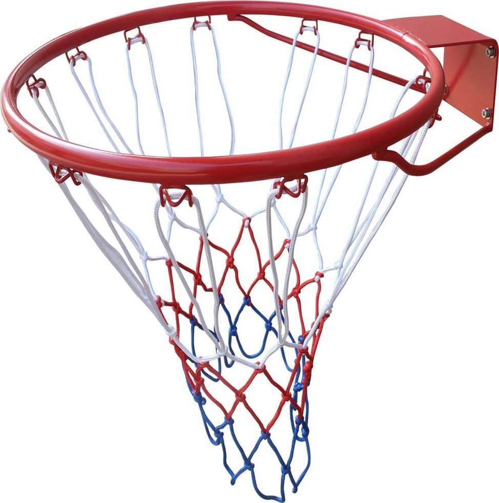 Enero OBRĘCZ DO KOSZA Z SIATKĄ 38CM ENERO CZERWONA 1053646