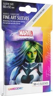 Gamegenic Gamegenic: Marvel Champions Fine Art Sleeves (66 mm x 92 mm) Gamora 50+1 szt.