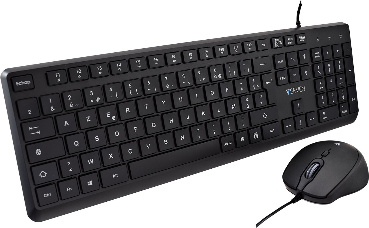 Klawiatura + mysz V7 USB PRO KEYBOARD MOUSE COMBO ES