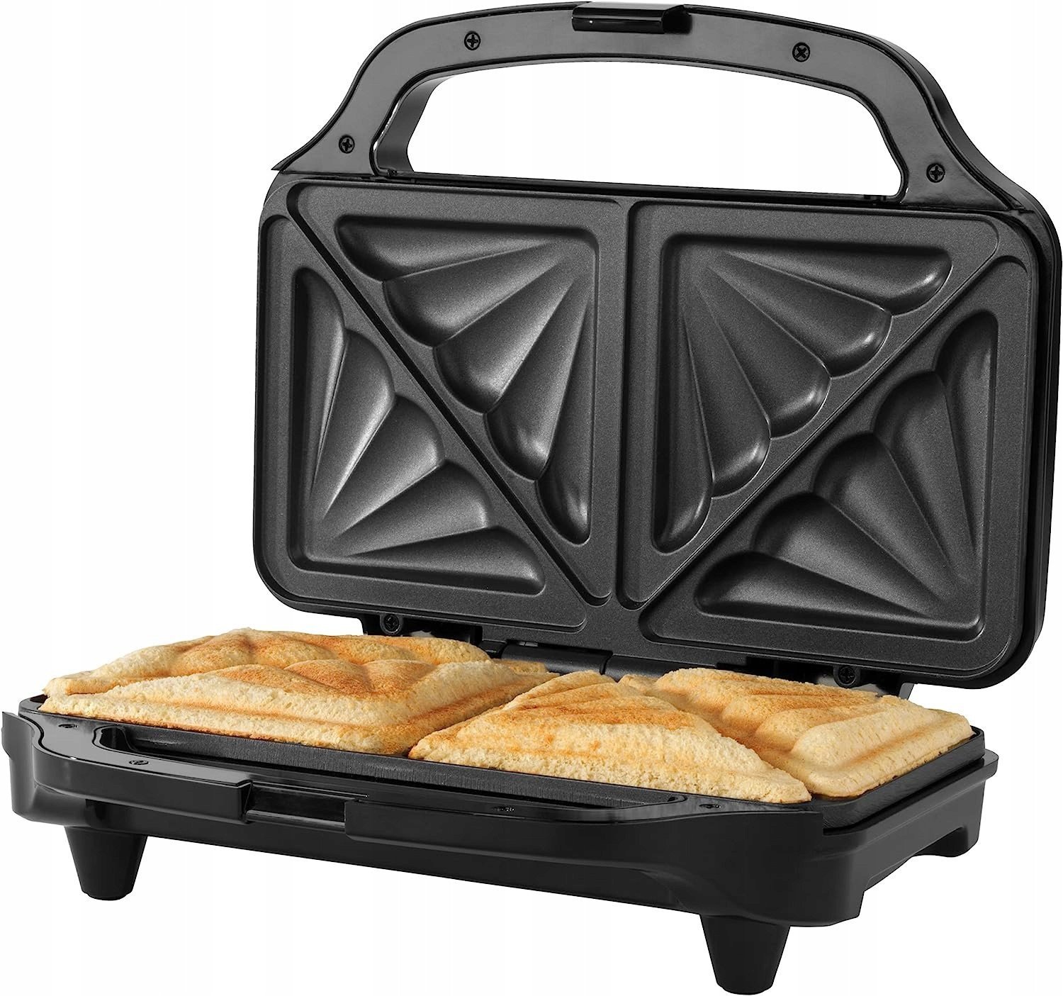 Opiekacz do kanapek trójkąty PETRA z regulacją temperatury 900 W