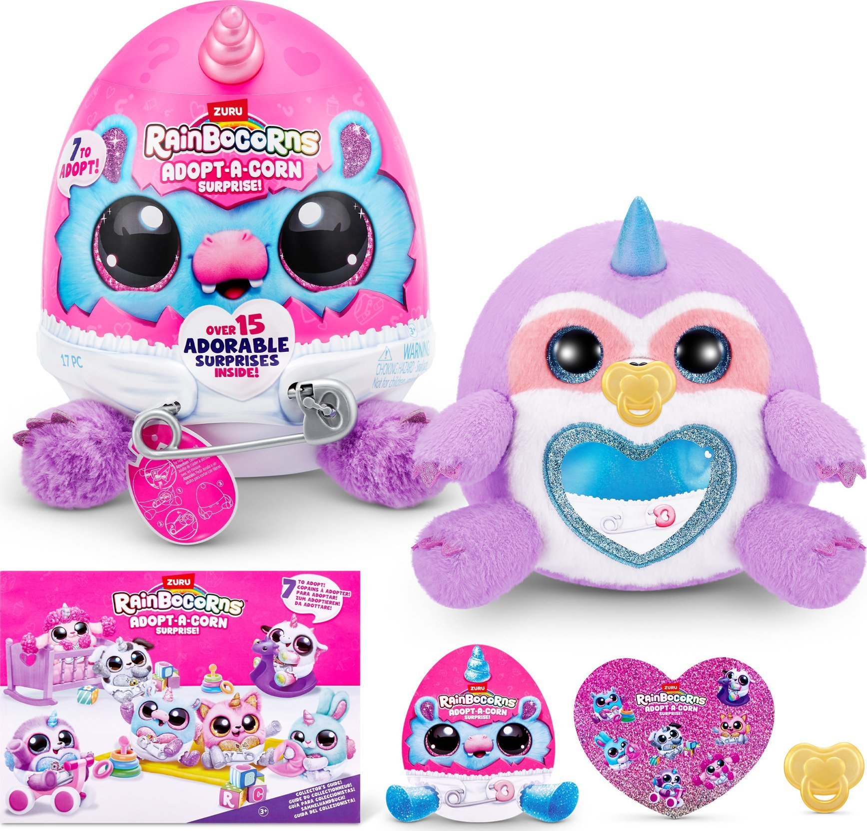 Zuru Rainbocorns Adopt-A-Corn Surprise S1 - surprise plush