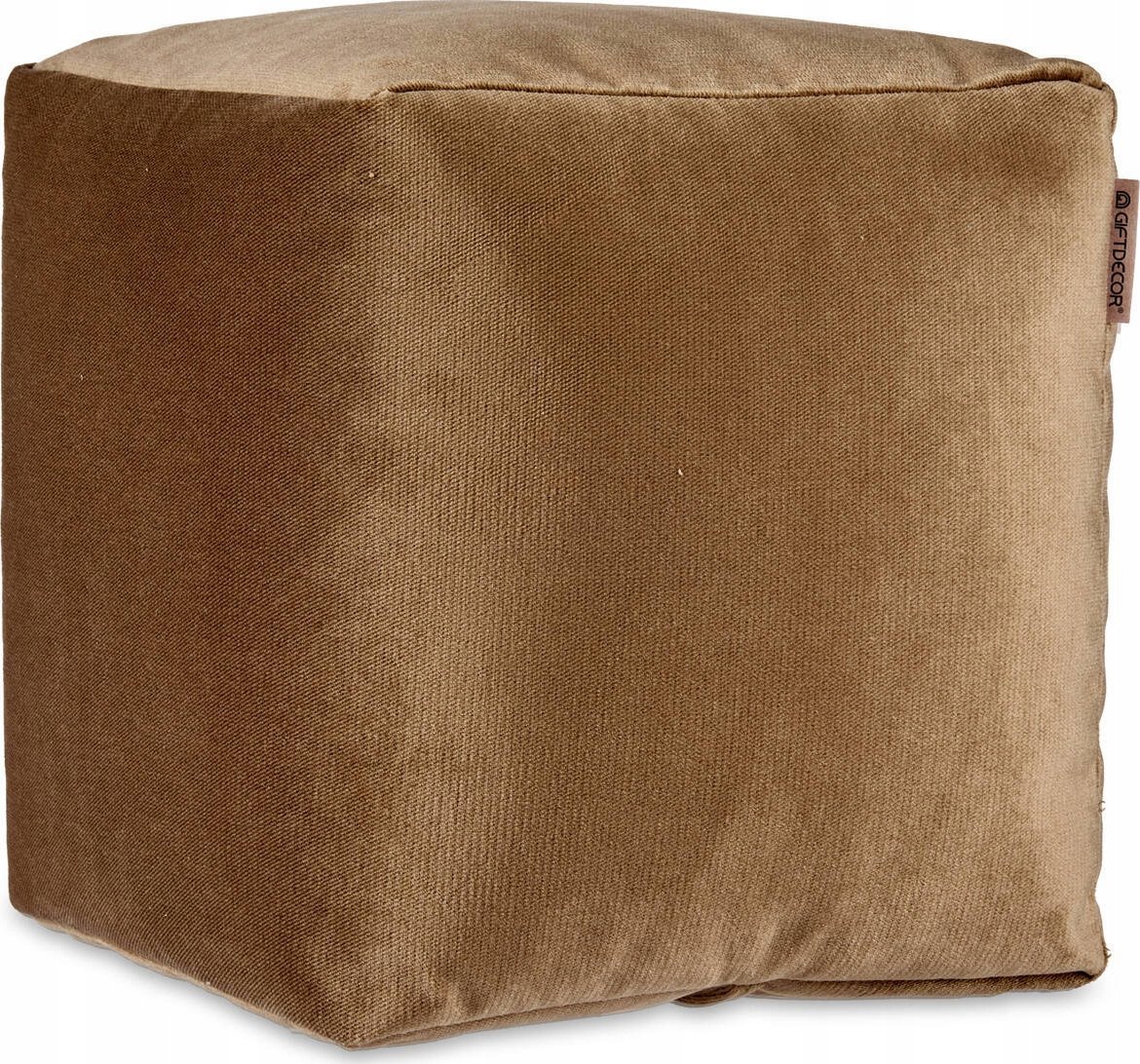 Gift Decor Pufa obita aksamitem, 30 x 30 cm
