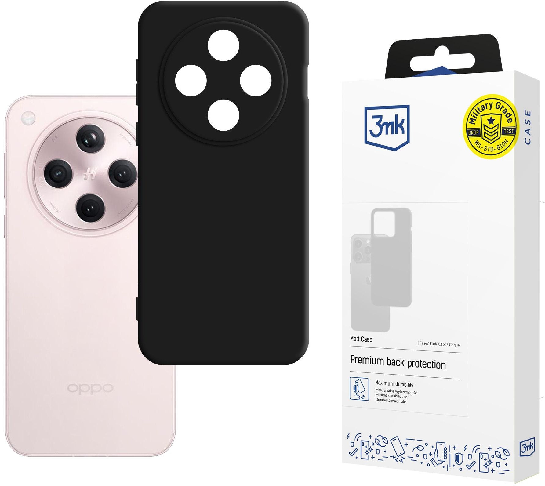 OPPO FIND X8 - 3MK MATT CASE