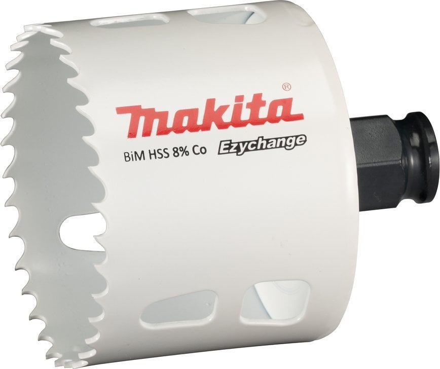 Makita MAKITA OTWORNICA BIM HSS-Co 8% 64mm EZYCHANGE METAL, STAL, ALU, DREWNO, PVC
