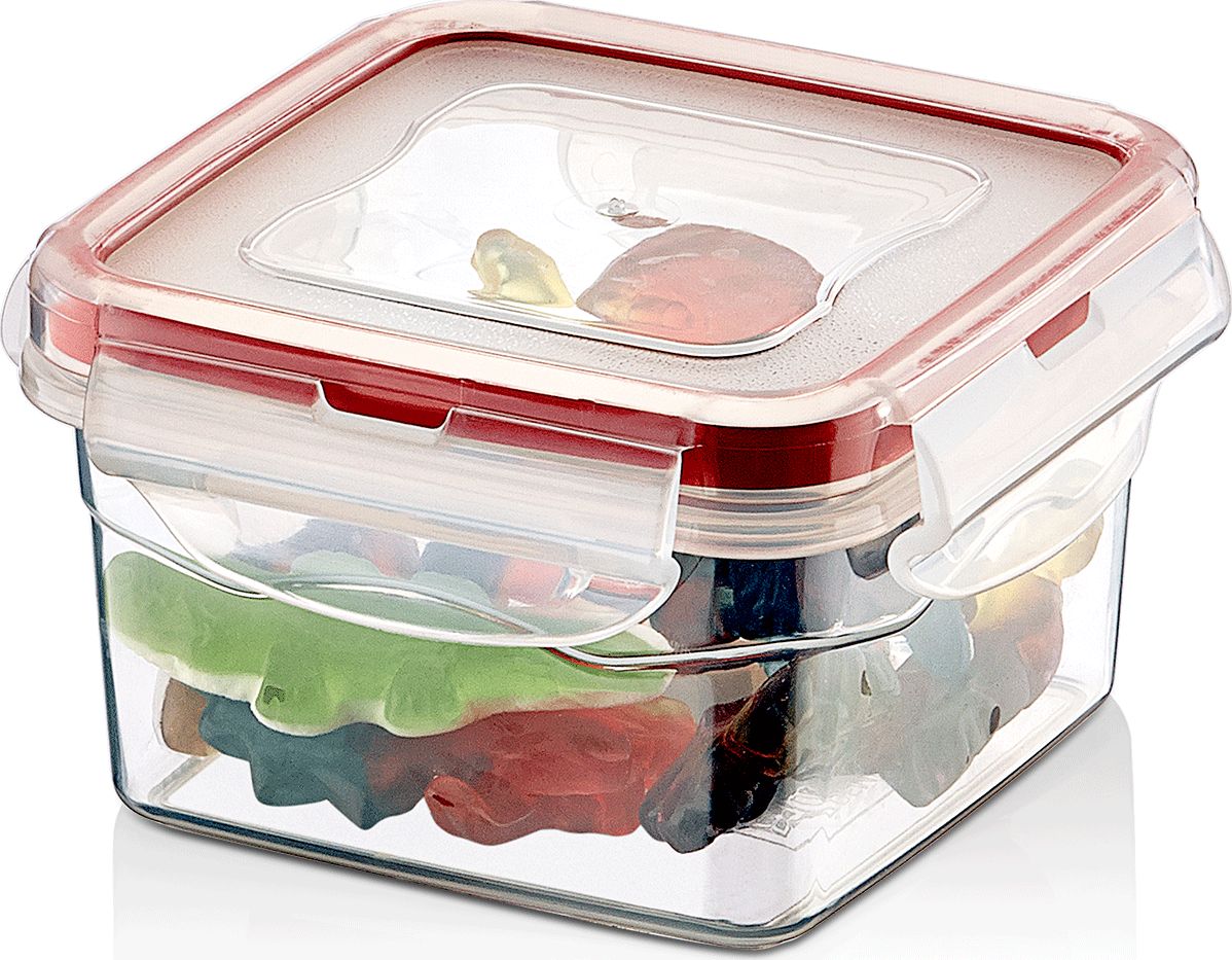 Chomik Pojemnik plastikowy kwadrat 500ml SAVER BOX uniwersalny